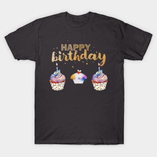 Birthday cupcakes T-Shirt